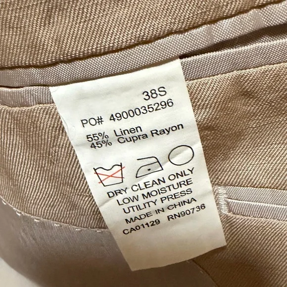 Donald J Trump Classic Beige Men's Blazer